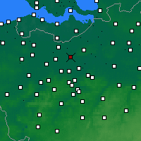 Nearby Forecast Locations - Lokeren - Kaart