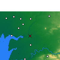 Nearby Forecast Locations - Vadodara - Kaart