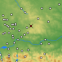 Nearby Forecast Locations - Olkusz - Kaart