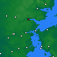 Nearby Forecast Locations - Vejle - Kaart