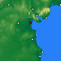 Nearby Forecast Locations - Dundalk - Kaart