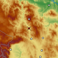 Nearby Forecast Locations - Leposavić - Kaart