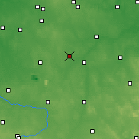 Nearby Forecast Locations - Piotrków Trybunalski - Kaart