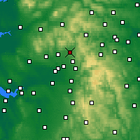 Nearby Forecast Locations - Rochdale - Kaart