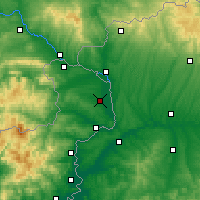 Nearby Forecast Locations - Orestiada - Kaart