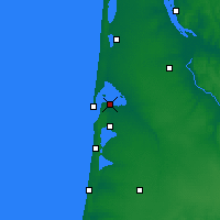 Nearby Forecast Locations - Arcachon - Kaart