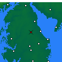 Nearby Forecast Locations - Harrington - Kaart