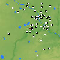Nearby Forecast Locations - Chanhassen - Kaart