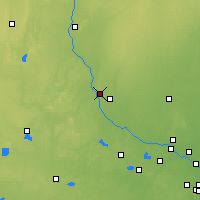 Nearby Forecast Locations - Sauk Rapids - Kaart