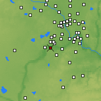 Nearby Forecast Locations - Shakopee - Kaart