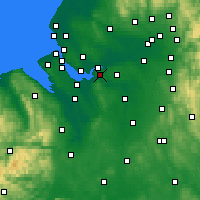 Nearby Forecast Locations - Runcorn - Kaart