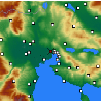 Nearby Forecast Locations - Stavroupoli - Kaart