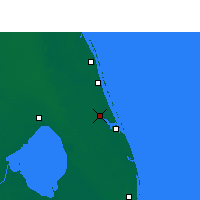 Nearby Forecast Locations - Port St. Lucie - Kaart