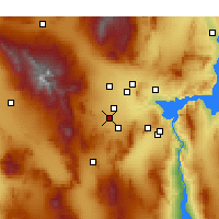Nearby Forecast Locations - Enterprise - Kaart