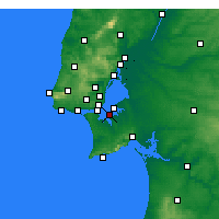 Nearby Forecast Locations - Barreiro - Kaart