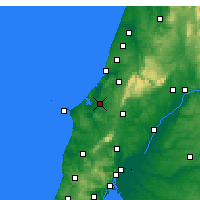 Nearby Forecast Locations - Caldas da Rainha - Kaart