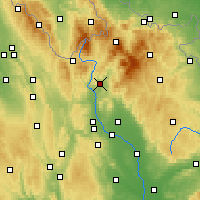 Nearby Forecast Locations - Šumperk - Kaart