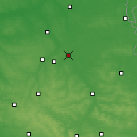 Nearby Forecast Locations - Łęczna - Kaart
