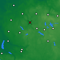 Nearby Forecast Locations - Łobez - Kaart