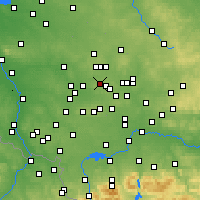 Nearby Forecast Locations - Świętochłowice - Kaart