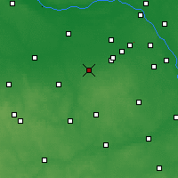 Nearby Forecast Locations - Żyrardów - Kaart
