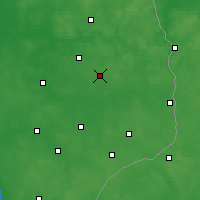 Nearby Forecast Locations - Zabłudów - Kaart