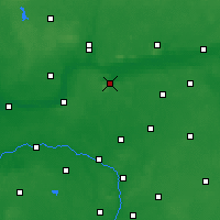 Nearby Forecast Locations - Chodzież - Kaart
