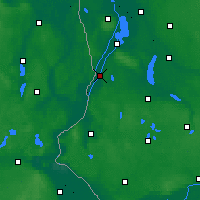 Nearby Forecast Locations - Gryfino - Kaart