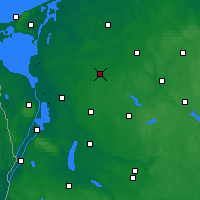 Nearby Forecast Locations - Nowogard - Kaart