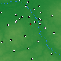 Nearby Forecast Locations - Piaseczno - Kaart