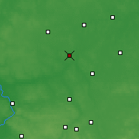 Nearby Forecast Locations - Radzyń Podlaski - Kaart