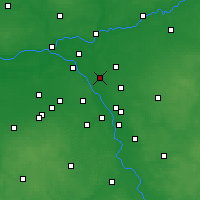 Nearby Forecast Locations - Ząbki - Kaart