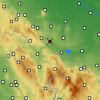 Nearby Forecast Locations - Ząbkowice Śląskie - Kaart