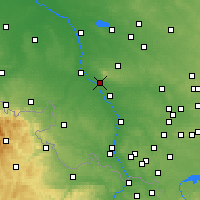 Nearby Forecast Locations - Zdzieszowice - Kaart