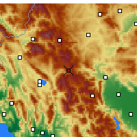 Nearby Forecast Locations - Metsovo - Kaart