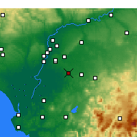 Nearby Forecast Locations - Utrera - Kaart