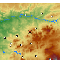 Nearby Forecast Locations - Martos - Kaart