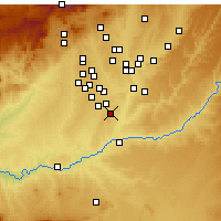 Nearby Forecast Locations - Valdemoro - Kaart