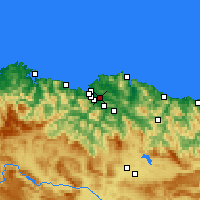 Nearby Forecast Locations - Erandio - Kaart