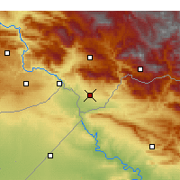 Nearby Forecast Locations - Silopi - Kaart
