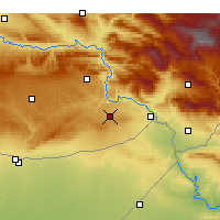 Nearby Forecast Locations - İdil - Kaart