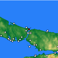 Nearby Forecast Locations - Rumelifeneri - Kaart