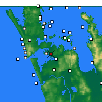 Nearby Forecast Locations - Manukau - Kaart