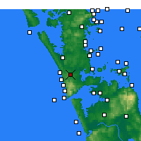 Nearby Forecast Locations - Waitakere - Kaart