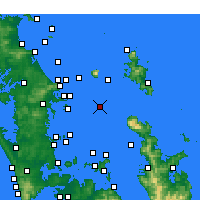 Nearby Forecast Locations - Anchorite Rock - Kaart