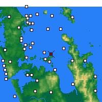 Nearby Forecast Locations - Gannet Rock - Kaart