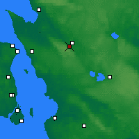 Nearby Forecast Locations - Ljungbyhed - Kaart