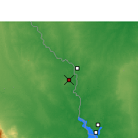 Nearby Forecast Locations - Nuevo Laredo - Kaart