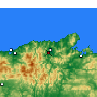 Nearby Forecast Locations - Toyooka - Kaart