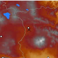 Nearby Forecast Locations - Gjoemri - Kaart